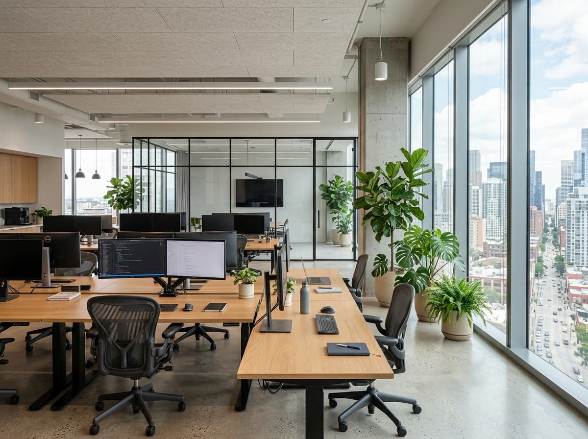 ZetasBuild Office Headquarters - Modern Workspace
