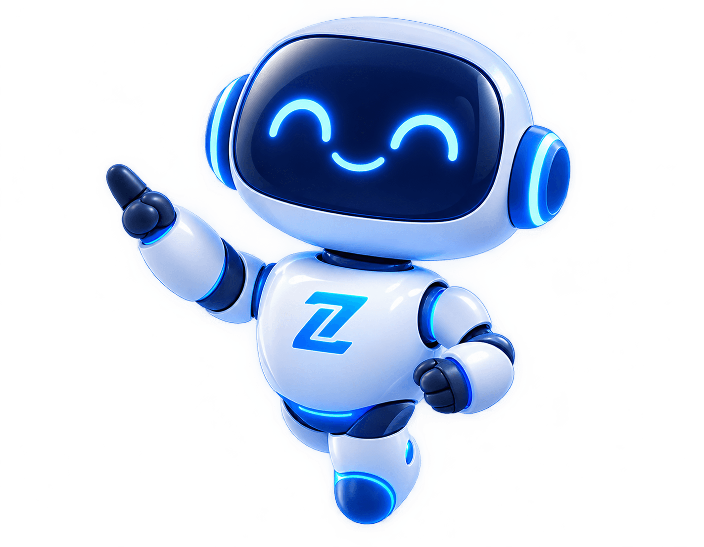 ZetasBuild AI Mascot Robot